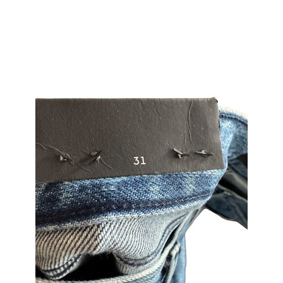 J Brand Ruby High-Rise Crop Jeans Women’s Size 31 Satellite Blue Raw Hem 100% Co - Picture 8 of 9